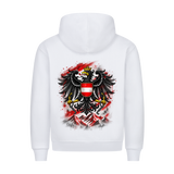 Österreich Hoodie – Adler & Alpen Backprint