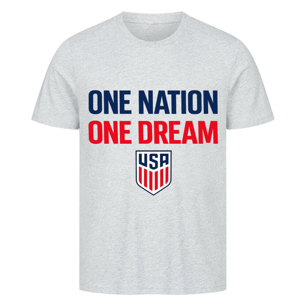 One Nation One Dream USA World Cup T-Shirt