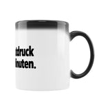 Fußball Zaubertasse – „Mein Blutdruck hat 90 Minuten.“