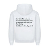 Fußball Hoodie: Premium Statement (Front- & Rückendruck)