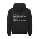 Fußball Hoodie: Premium Statement (Front- & Rückendruck)