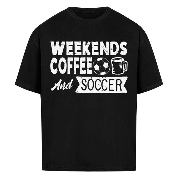 Oversized coffee shirt mit Frontdruck