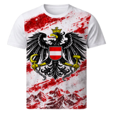 Österreich Nation Alloverprint T-Shirt
