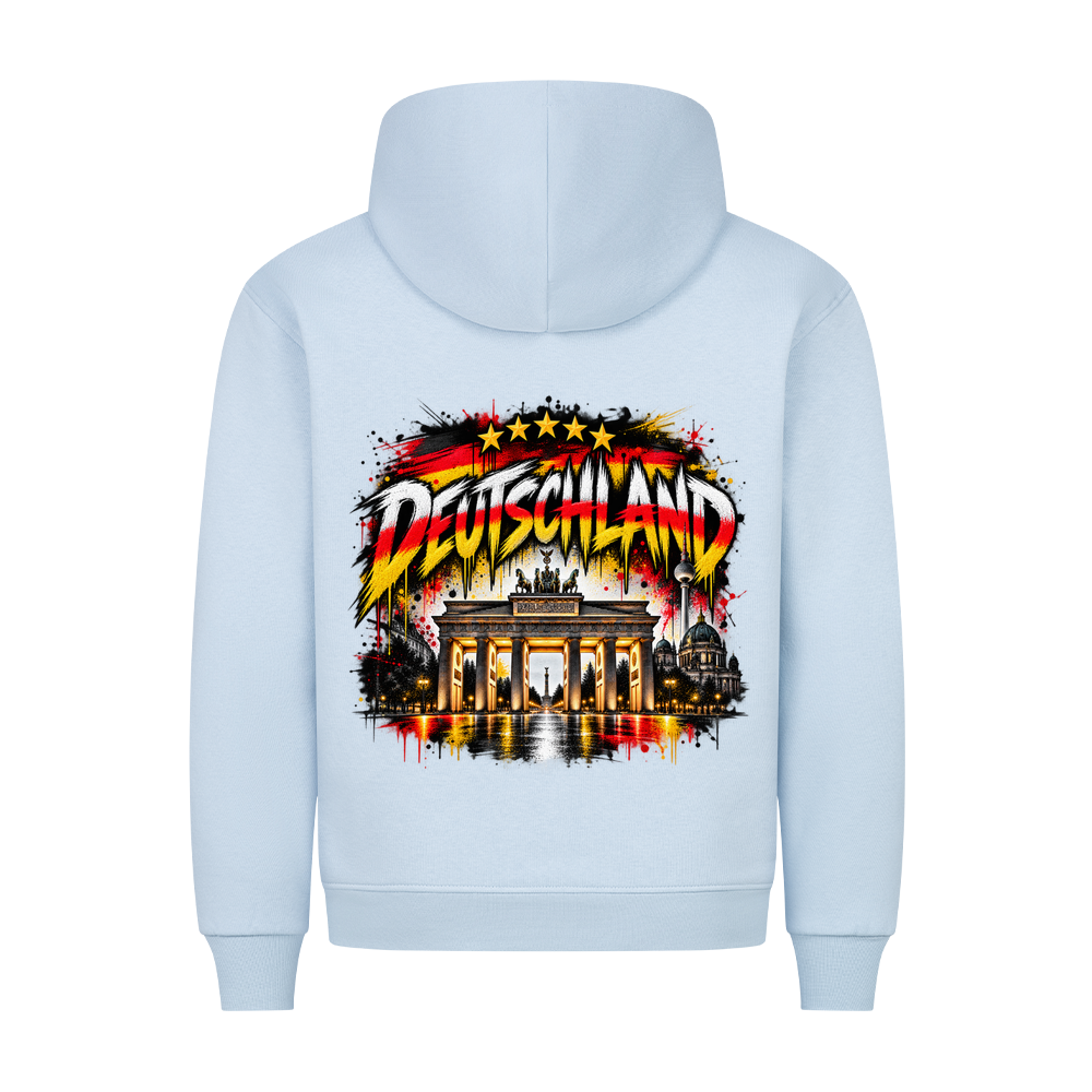 Deutschland Hoodie – Streetwear Backprint