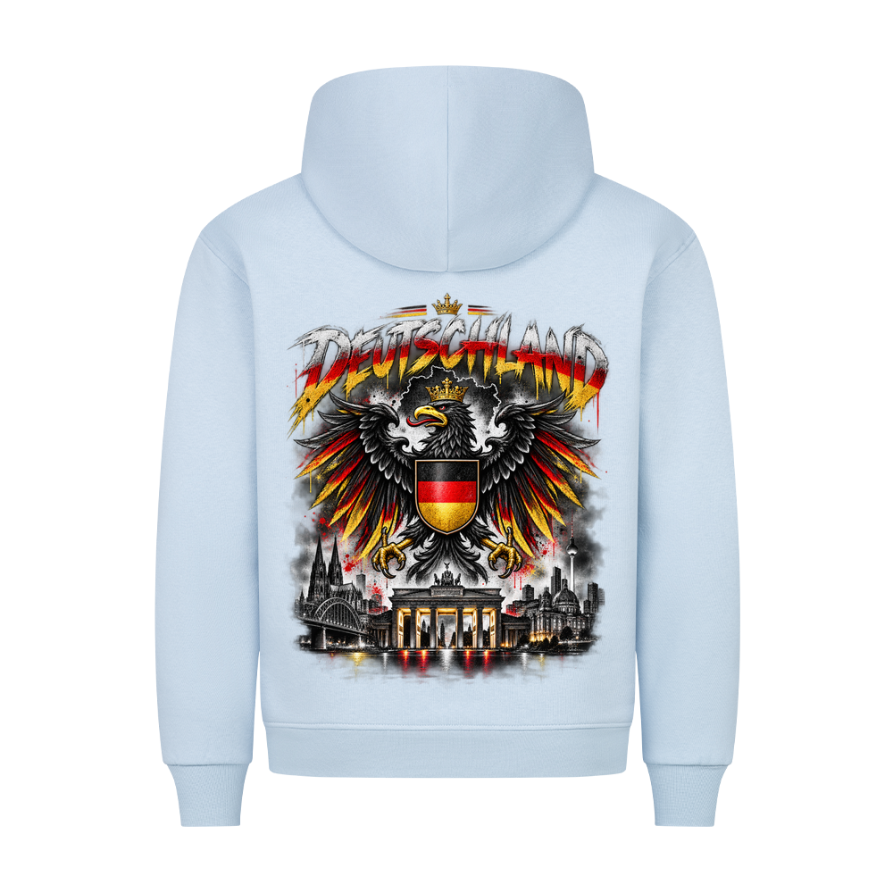 Deutschland Hoodie – Adler & Berlin Backprint