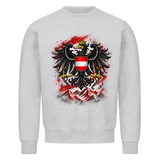 Österreich Sweatshirt – Adler & Alpen Frontprint.