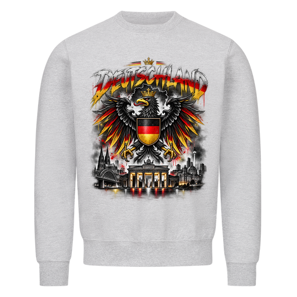 Deutschland Sweatshirt – Adler & Berlin Frontprint