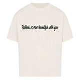 Football Is Beautiful Oversized Shirt (Front & Backprint)