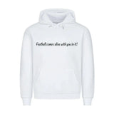 Fußball Hoodie: Premium Statement (Front- & Rückendruck)