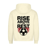 Rise Above The Rest Statement Hoodie Backprint