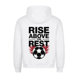 Rise Above The Rest Statement Hoodie Backprint