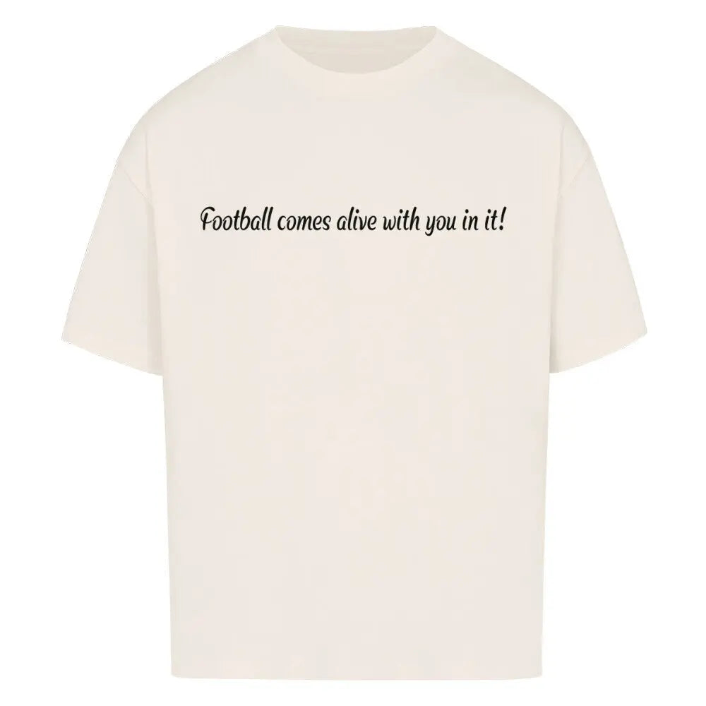 Premium Oversized Custom Football Shirt – Front & Backprint