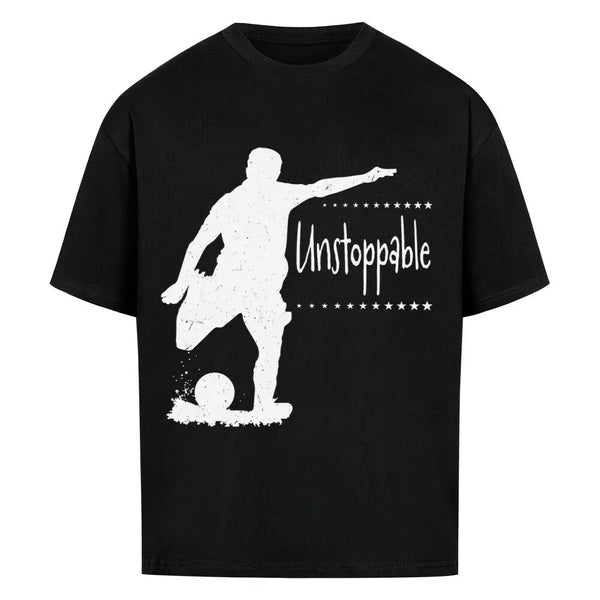 Unstoppable Football Oversized Shirt –  mit Frontdruck