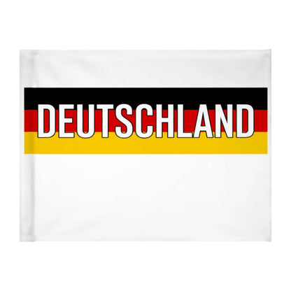 Autoflagge Deutschland weiß