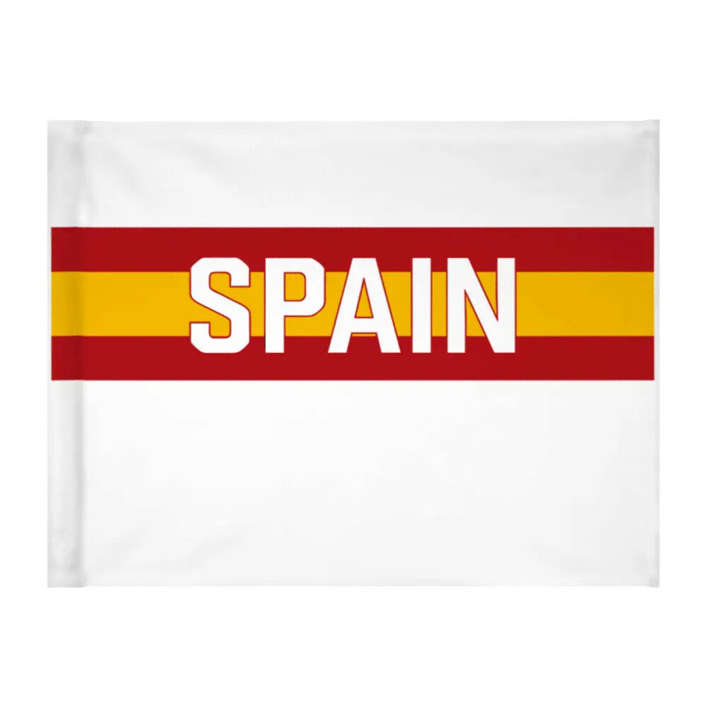 Autoflagge Spain weiß