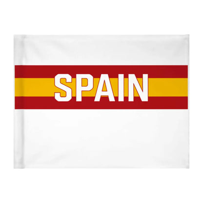 Autoflagge Spain weiß
