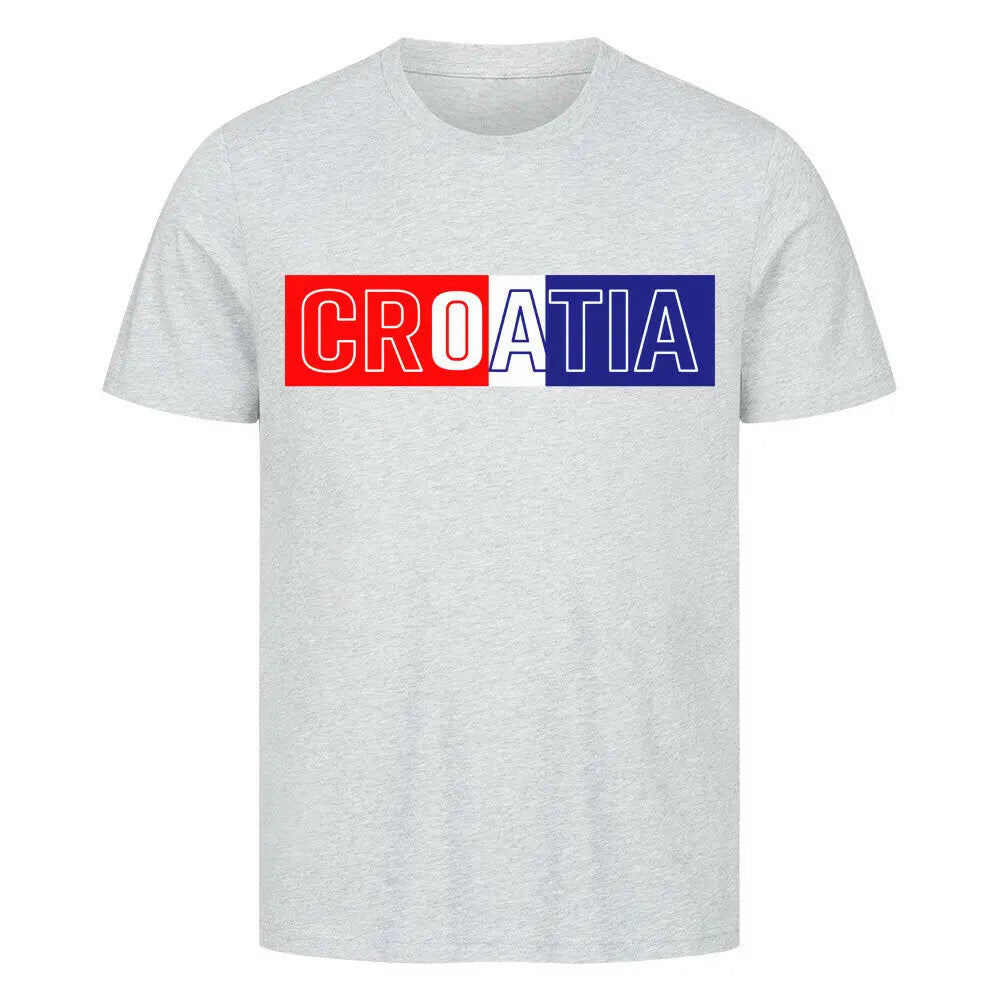 Croatia WM Premium T-Shirt heather grey
