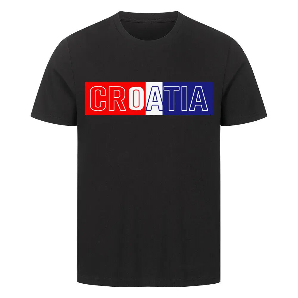 Croatia WM Premium T-Shirt schwarz