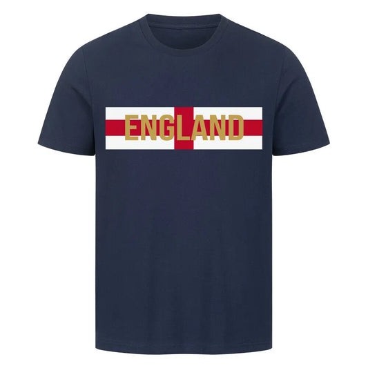 Oversized Fußball-Fanshirt der englischen Nationalmannschaft in French Navy mit modernem Streetwear-Fit für einen lässigen und sportlichen Look.
