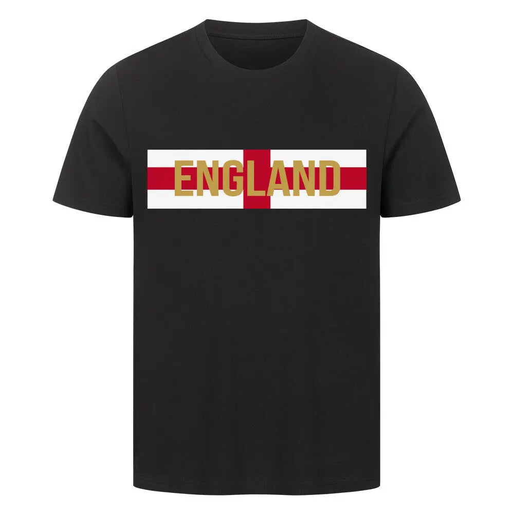 Oversized Fußball-Fanshirt der englischen Nationalmannschaft in Schwarz mit modernem Streetwear-Fit für einen lässigen und sportlichen Look.