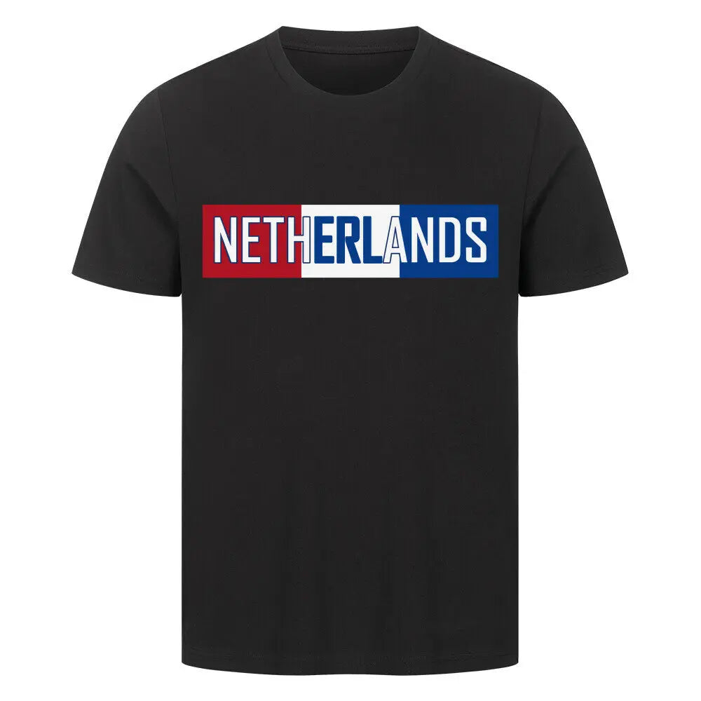Netherlands WM Premium T-Shirt schwarz