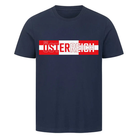 Oversized Fußball-Fanshirt der österreichischen Nationalmannschaft in French Navy mit hochwertigem Premium-Fit für einen modernen und sportlichen Look.