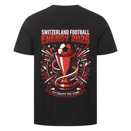 Switzerland Energy T-Shirt schwarz
