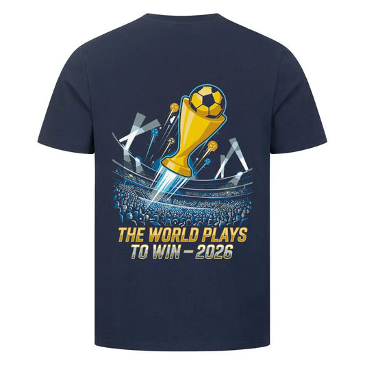 The World Plays To Win T-Shirt french navy