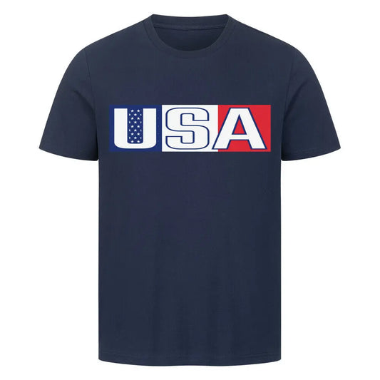 USA WM Premium T-Shirt french navy